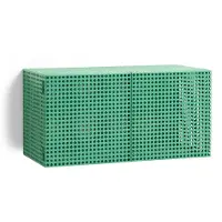 HAY Perforated Cabinet wandkast small Soft jade