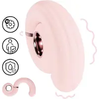 Loveline Perles - g-spot vibrator met parels - siliconen - pink