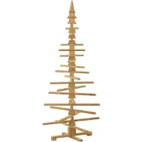 vidaXL Houten kerstboom KOTKA 180 cm Massief grenenhout