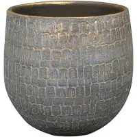 Ter Steege Pot renzo d36h32cm antraciet