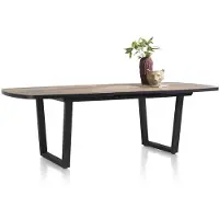 Henders & Hazel AVALOX uitschuifbare tafel ovaal 190/250x110 cm