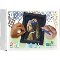 Pixelhobby set met lijst - Meisje met de parel