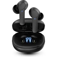 Otiume - Draadloze Oordopjes - Bluetooth Oordopjes - Draadloze Oortelefoon - 32 uur speeltijd - Hi-Fi Geluid - Zwart
