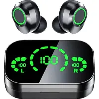 Otiume - Volledig Draadloze Oordopjes - HiFi Extra Bass geluid - Touch bediening - Draadloze Oortjes - Zweet- en regenbestendig - Sport oortjes - Bluetooth