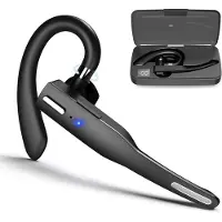 Otiume Draadloze Headset met Microfoon – Noise Canceling – Handsfree Bellen – Werkt als Bluetooth Headset voor elk apparaat