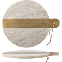 Bloomingville Villette snijplank marmer 25x30,5 cm Natuur