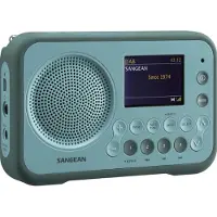 Sangean DPR-76BT, lichtblauw