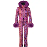 Goldbergh Skipak Women Zafira Faux Border Snake Pink-Maat 40