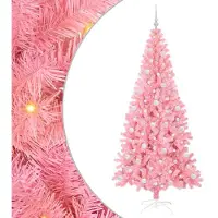 vidaXL Kerstboom Roze 210 cm PVC