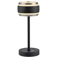 Neuhaus PURE Tafellamp Pure Falling Rings Oplaadbaar Black Pearl/Diamond