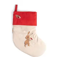 Filibabba Embroidered Stocking-36-144 M (fi-03787) Advent Calendar Beige Kinderen
