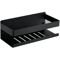 Guido Gusto Doucherek 23x8cm mat zwart