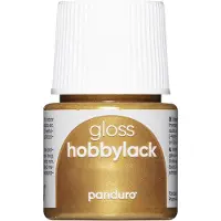 Panduro Hobbylak glans - 45 ml - metallic goud