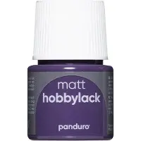 Panduro Hobbylak mat - 45 ml - donkerpaars