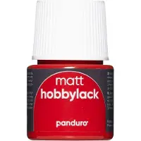 Panduro Hobbylak mat - 45 ml - kerstrood