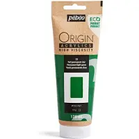 Pebeo Origin Acrylics - 120 ml - 23 Permanent Light Green