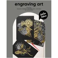 Panduro Engraving Art set - Golden Nature