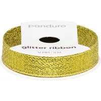 Panduro Lint - 12 mm - glitter goud