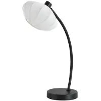 Searchlight Tafellamp Radiant, zwart, Woon-/ Eetkamer, metaal, Tafellamp
