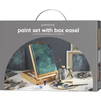 Panduro set acrylverf - complete startset met koffer en ezel