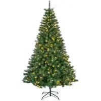 Everlands Canada Spruce kunstkerstboom 210xø140cm | groen | 440 LED lampjes