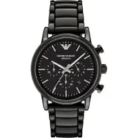 Giorgio Armani Emporio AR1507 Luigi Chronograph Black Men's Watch