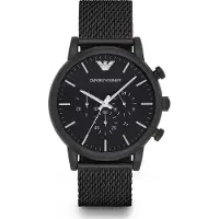 Emporio Armani Horloge AR1968 Zwart