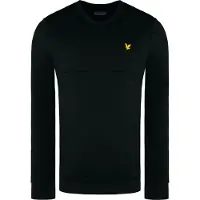 Lyle & Scott V-hals Colour Block Midlay Zwarte trui