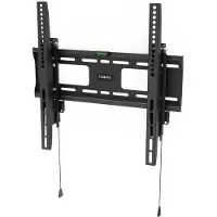 Hama Pro tv beugel - Vast - 37" - 64" - max 50kg - VESA 400x400 - Antidiefstal voorziening