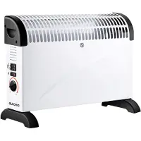 Auronic Elektrische Convectorkachel - 750/1250/2000 Watt - Met Ventilator - Verwarming - Ventilatorkachel - Wit