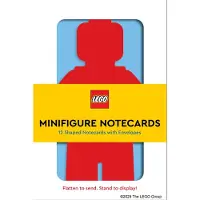 Chronicle Books Minifiguurkaartjes: 12 voorgevormde kaarten met enveloppen