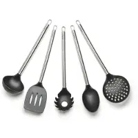 Excelsa Brunch Time Keukenaccessoires 5-delige set zwart