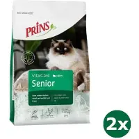 Prins cat vital care senior kattenvoer 2x 4 kg