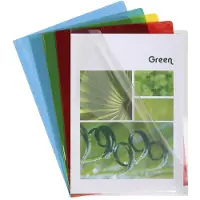 Exacompta Kijkmappen A4 PVC 0,13mm gekleurd gesorteerd