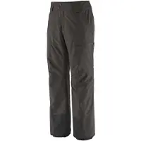 Patagonia - Skibroeken - M's Powder Town Pants - Reg Black voor Heren van Gerecycled Polyester - Maat M - Zwart