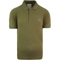 Lacoste Classic Fit Heren Khaki Poloshirt