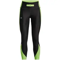 Under Armour No-Slip Tailleband Dames Zwart Enkel Legging