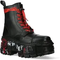 New rock punk platform leren laarzen-WALL126CCT-C1