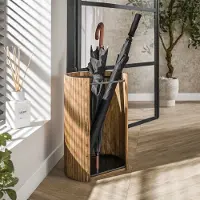 Dimehouse Paraplubak Liva Mangohout Zandkleur 50 cm