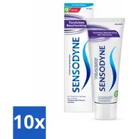Sensodyne 10 x Tandpasta Gum Protection 75 ml - Gevoelige Tanden - Tandvleesbescherming - Tandpasta - Gevoeligheid - Tandpasta Voor Gevoelige Tanden