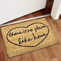 TGL Deurmat kokos. There is no place like home. 40 x 60 cm. Droogloop mat.