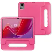 Lunso Geschikt voor Lenovo Tab M11 - EVA Schokbestendige Kinderhoes met handvat - Roze