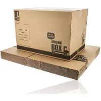 Discountershop Verhuisdozen 95L - 10 Stuks - Stevige Verhuisdozen - Professioneel en groot formaat 60x40x40 cm - Large