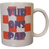 TGL Mok beker Brabant Vur ons pap. Cadeau voor vader.