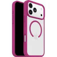 Otterbox React - MagSafe Hoesje - Geschikt voor iPhone 17 Pro Max- Transparant/Roze