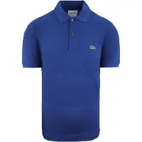 Lacoste Klassiek Fit Heren Blauw Poloshirt