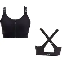 Under Armour Sportbeha High Impact Reflecterende Ritssluiting - Dames