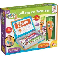 Lisciani Carotina - Letters en woorden 2 in 1 magnetisch en elektronisch