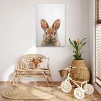 A.S. Création Canvas Brown Baby Bunny | DD133002