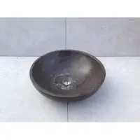 Sanisupply Natuurstenen Waskom rond 38x38